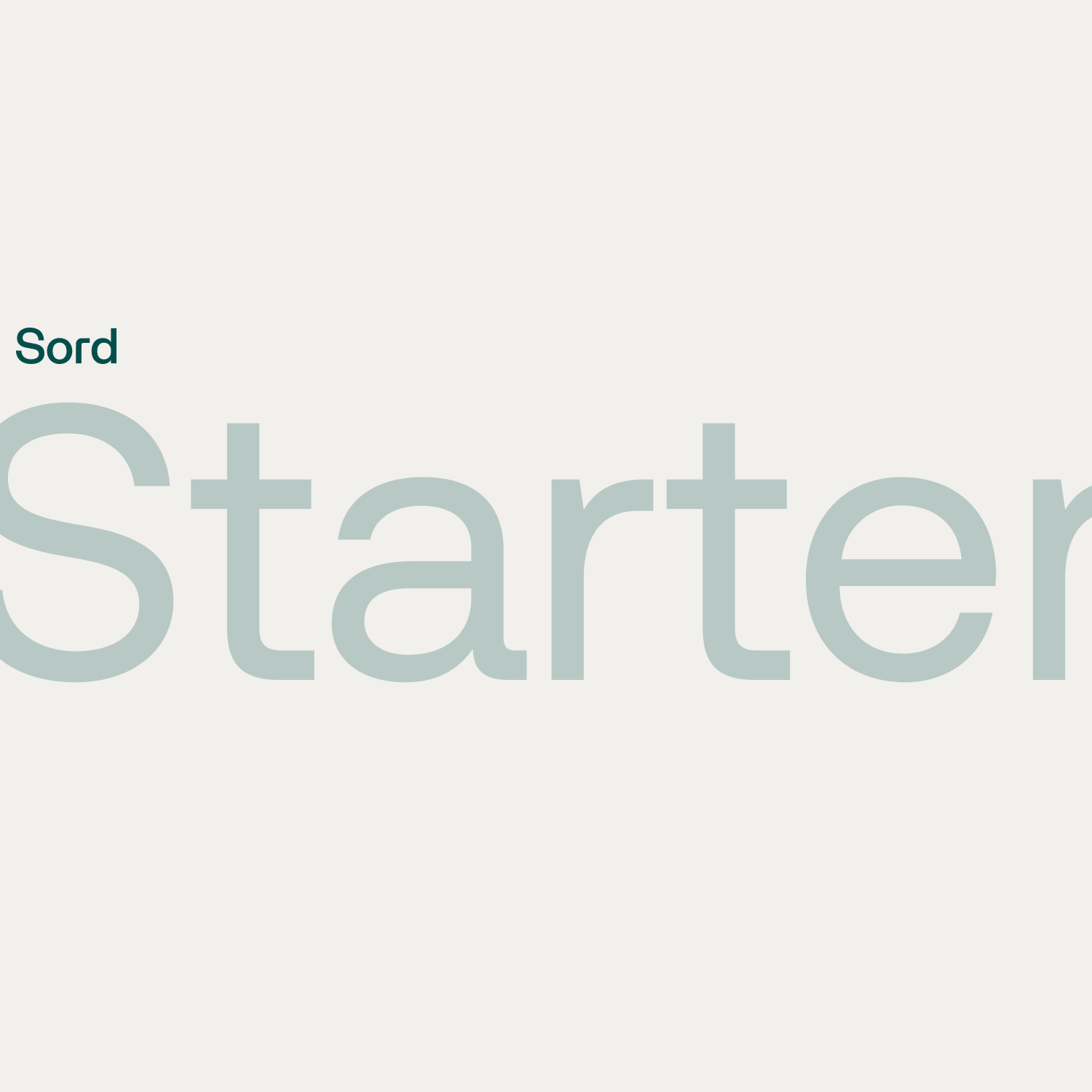 Sord Club Starter
